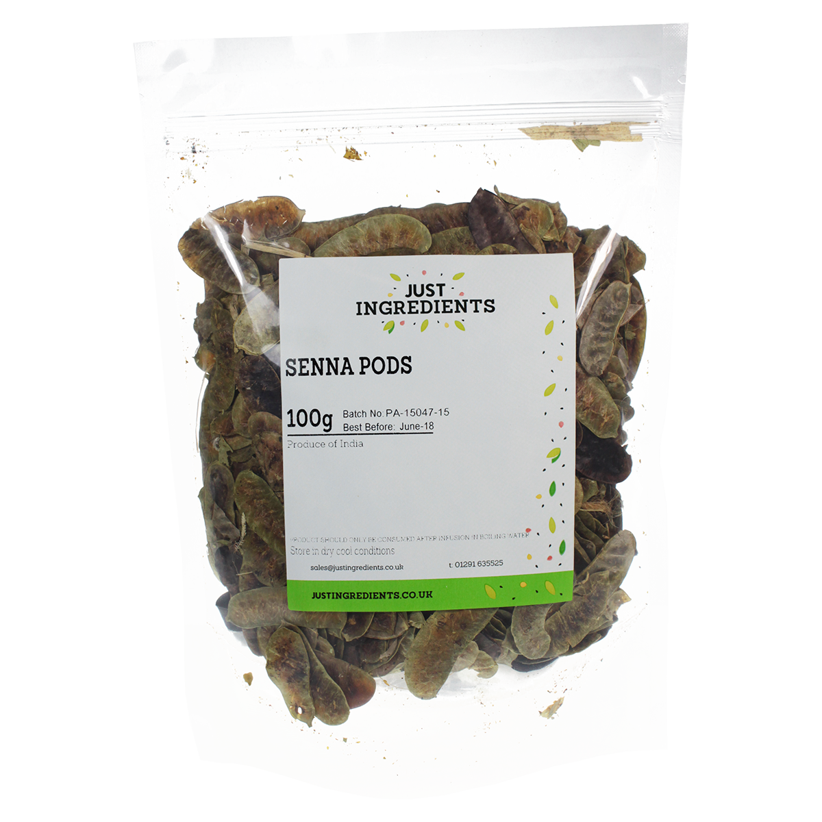 JustIngredients Senna Pods